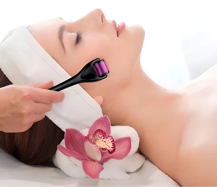 Rejuvenation treatment with derma roller